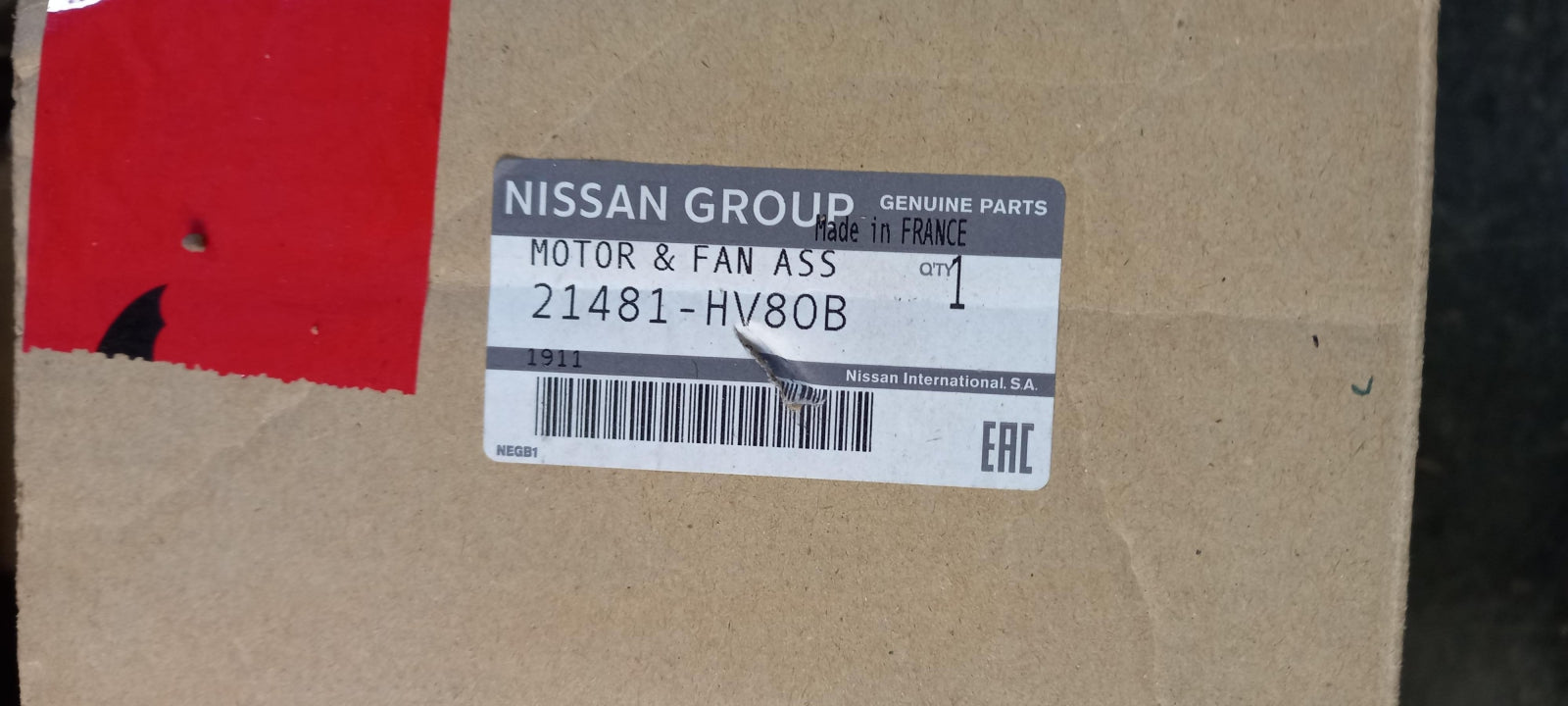 Original NISSAN Qashqai J11 X-Trail Kühlerlüfter Elektromotor 21481HV80B
