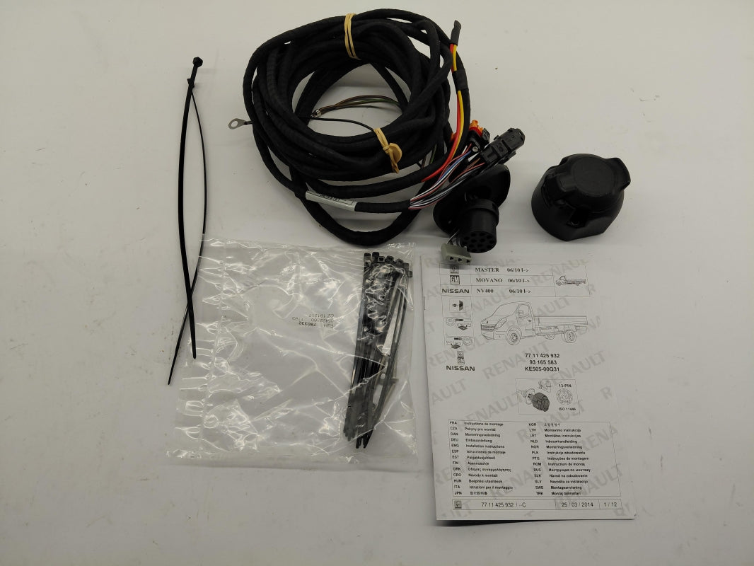 Original OE OPEL Anhängerkupplung Elektrosatz 93165583