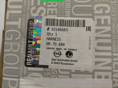 Original OE OPEL Anhängerkupplung Elektrosatz 93165583