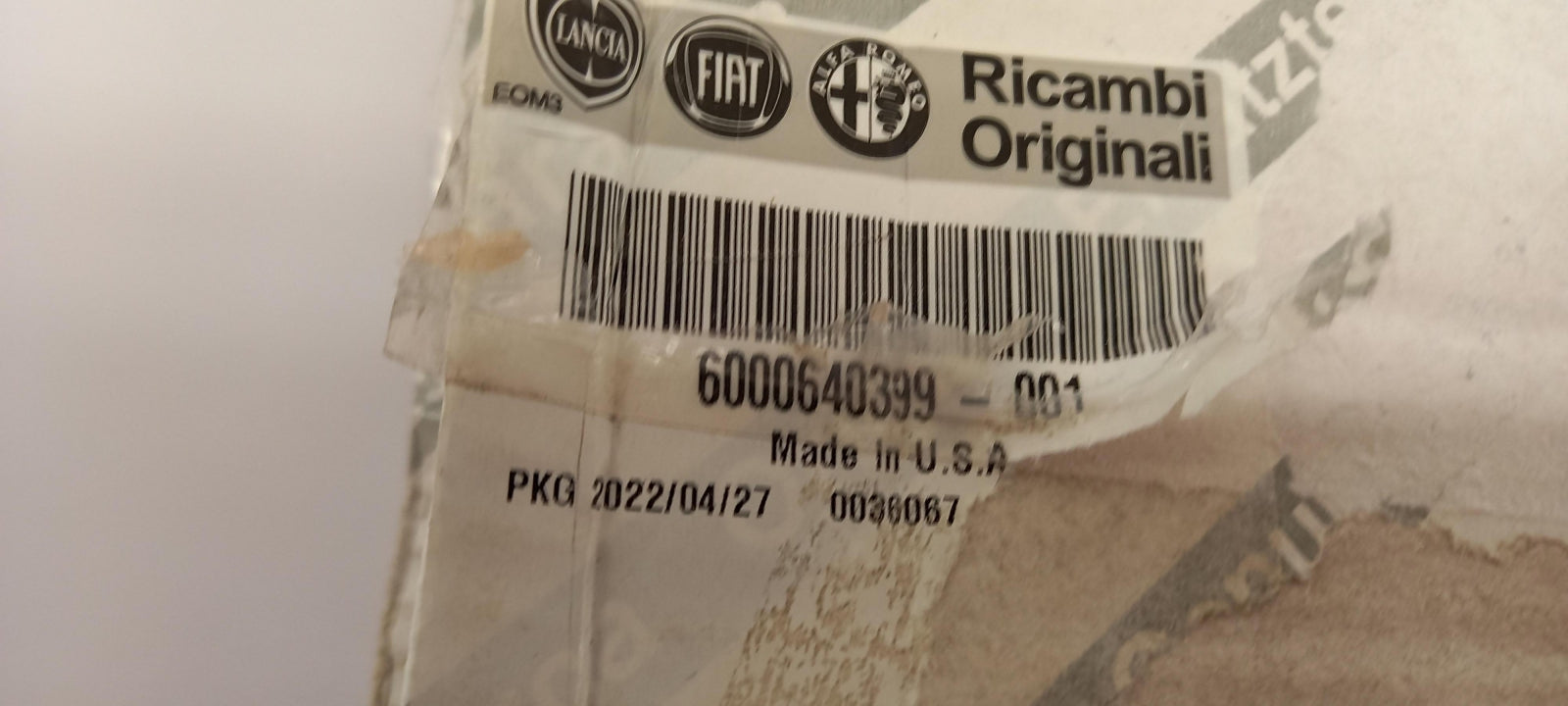 Original OE FIAT Kupplungssatz 6000640399