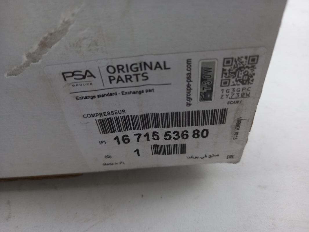Original OE Peugeot Klimakompressor 1671553680