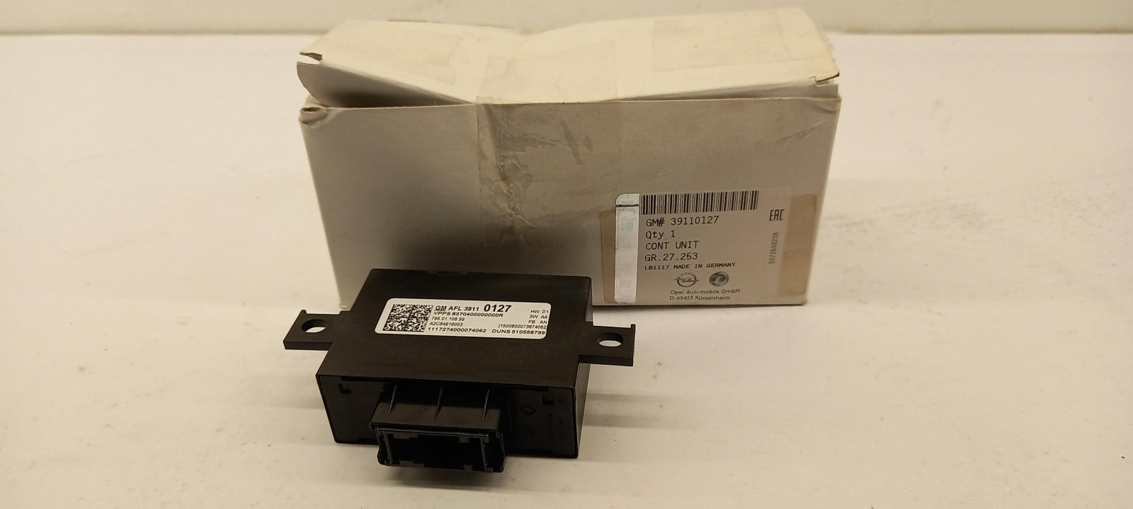 Original OE OPEL Steuergerät 39110127