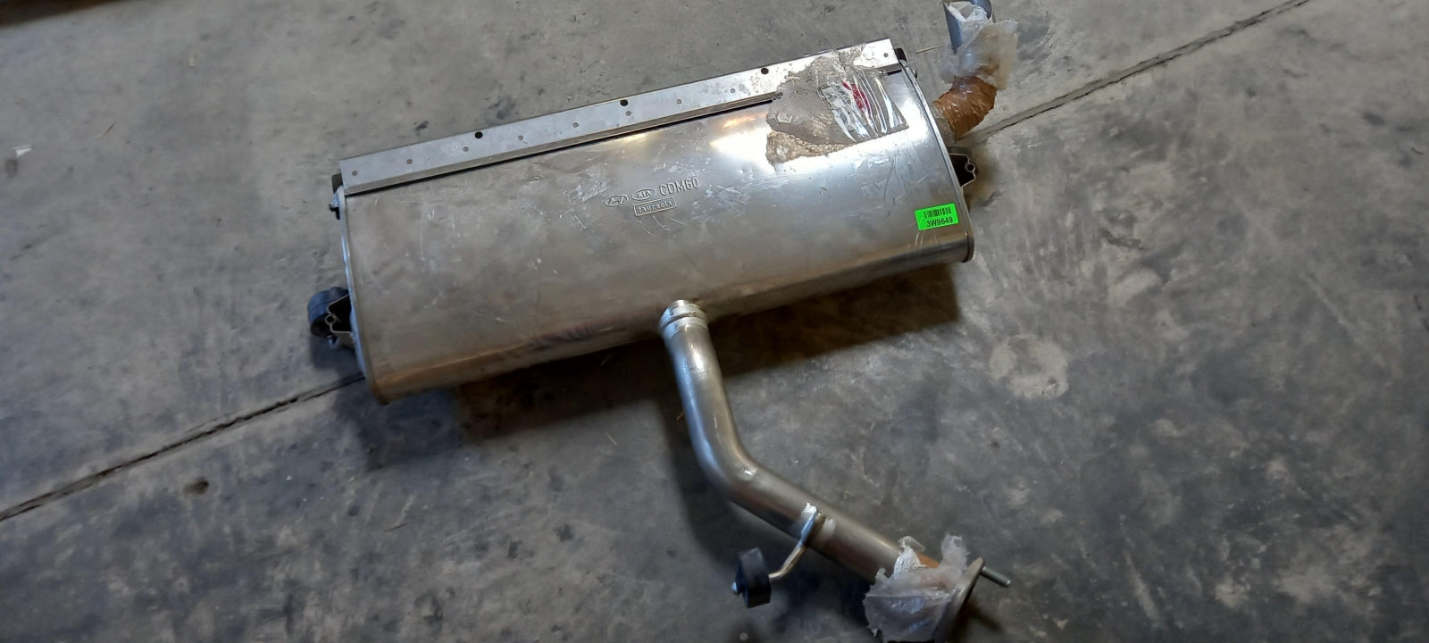 Original OE HYUNDAI/KIA Abgasanlage Schalldämpfer 28710J7610