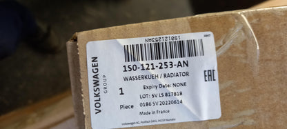 Original OE Volkswagen Wasserkühler 1S0121253AN