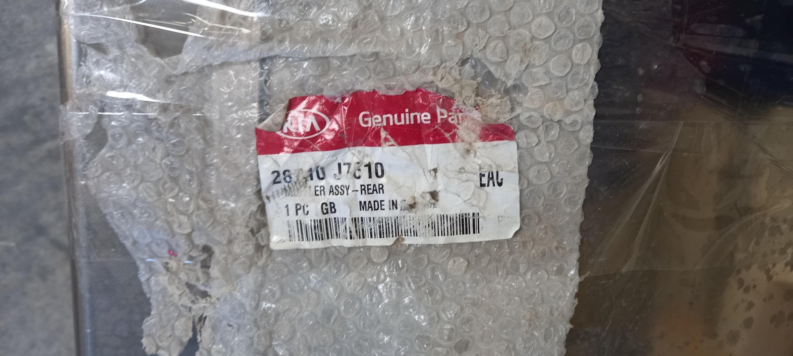 Original OE HYUNDAI/KIA Abgasanlage Schalldämpfer 28710J7610