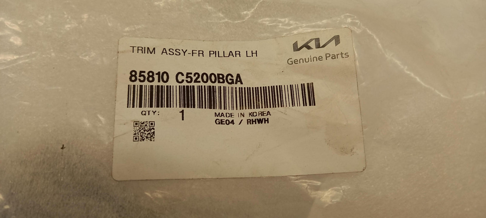 Original OE HYUNDAI/KIA Säulenverkleidung 85810C5200BGA