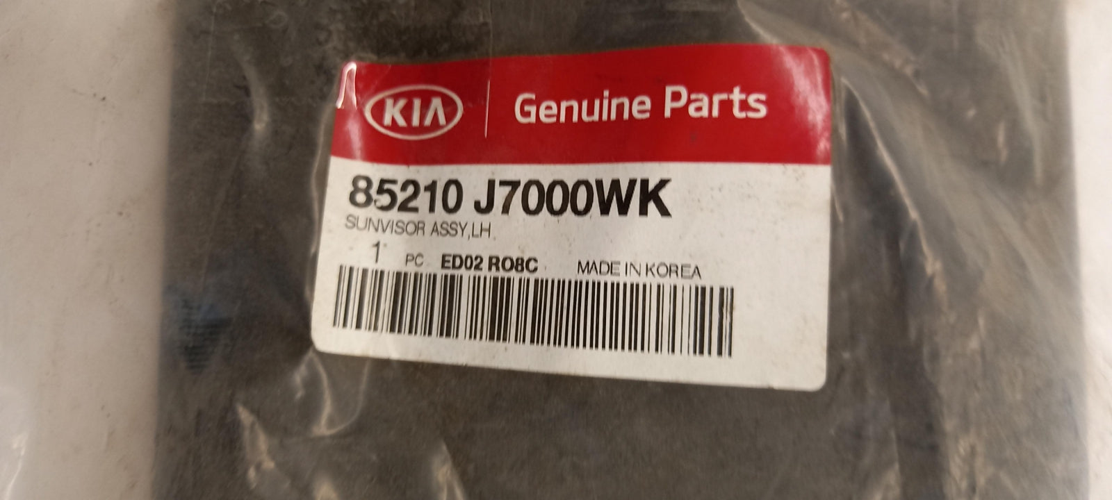 Original OE HYUNDAI/KIA Sonnenblende 85210J7000WK