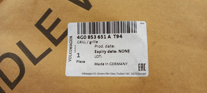 Original OE Volkswagen Kühlergitter 4G0853651AT94