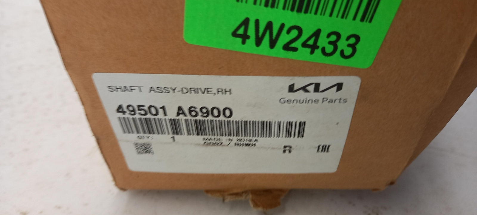 Original OE HYUNDAI/KIA Antriebswelle 49501A6900