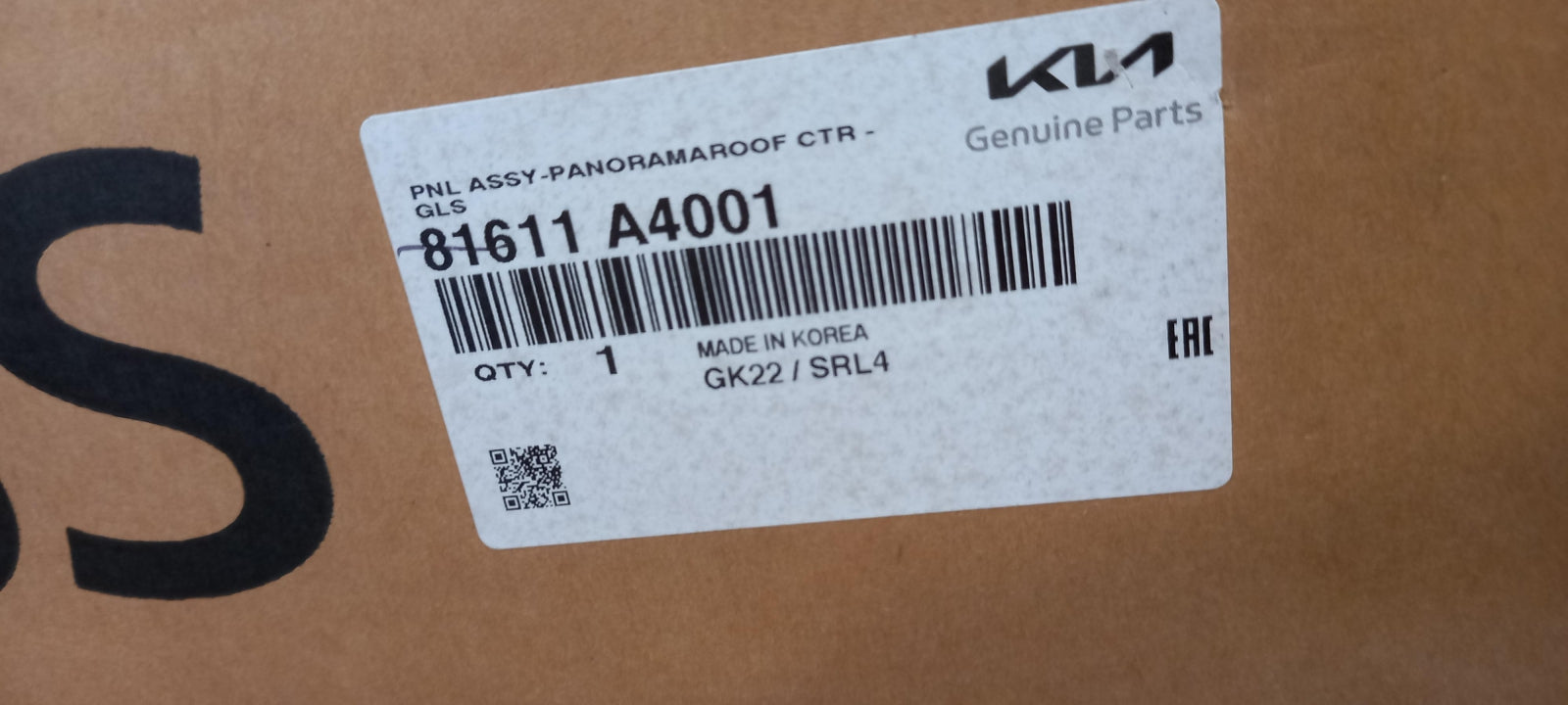 Original OE HYUNDAI/KIA Schiebedach 81611A4001