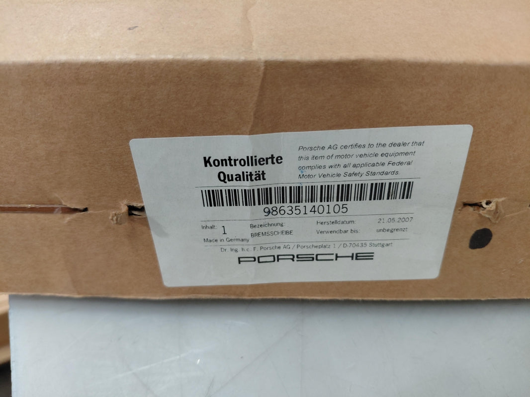 Original OE PORSCHE Bremsscheibe (1 Stück) 98635140105