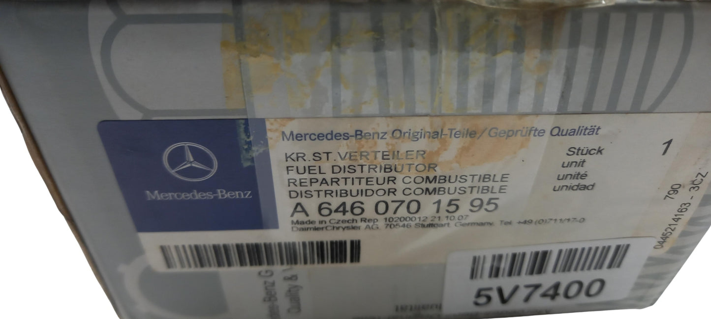 Original MERCEDES-BENZ C E CLK-Klasse Viano Kraftstoff Verteilerrohr A6460701595