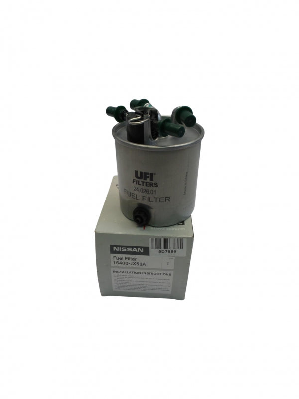 Original NISSAN Qashqai NV200 Kraftstofffilter Dieselfilter 63/78KW 16400JX52A