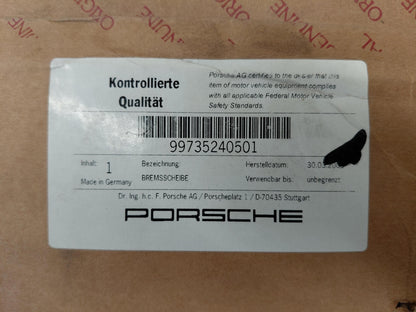 Original OE PORSCHE Bremsscheibe (1 Stück) 99735240501