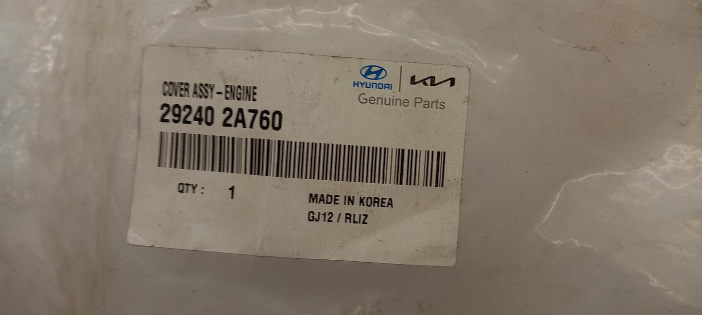Original OE HYUNDAI/KIA Motorabdeckung 292402A760