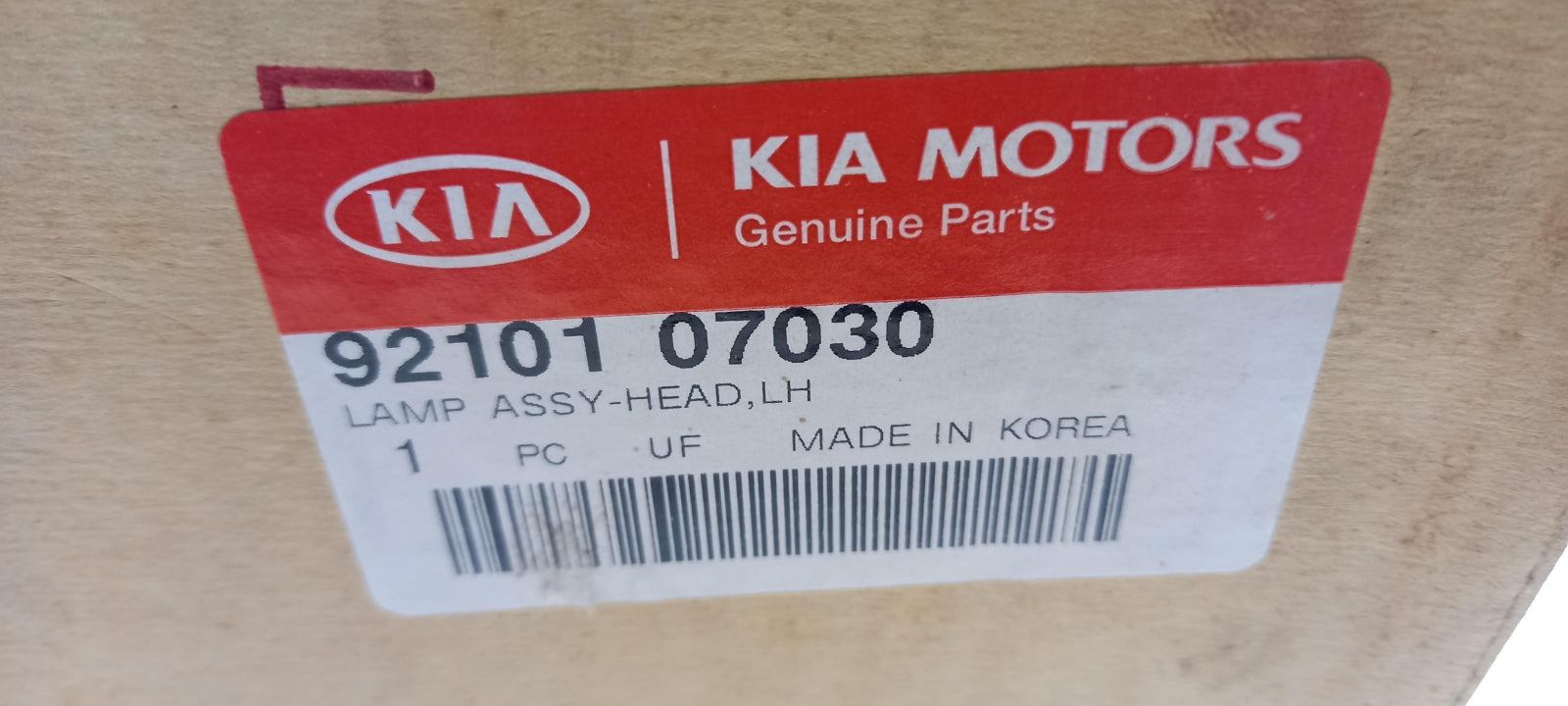 Original KIA Picanto I (2007-2011) Frontscheinwerfer Links 9210107030