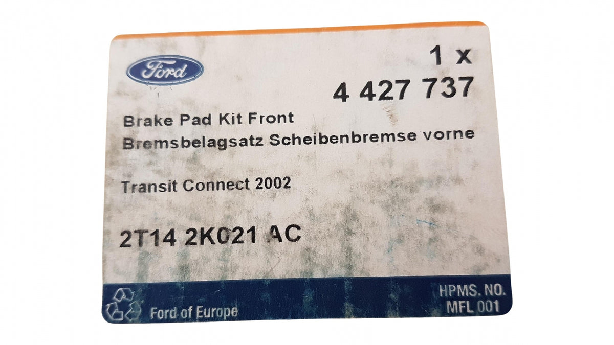 Original FORD Transit Connect (TC7) '02-'13 Bremsbeläge vorne 4427737