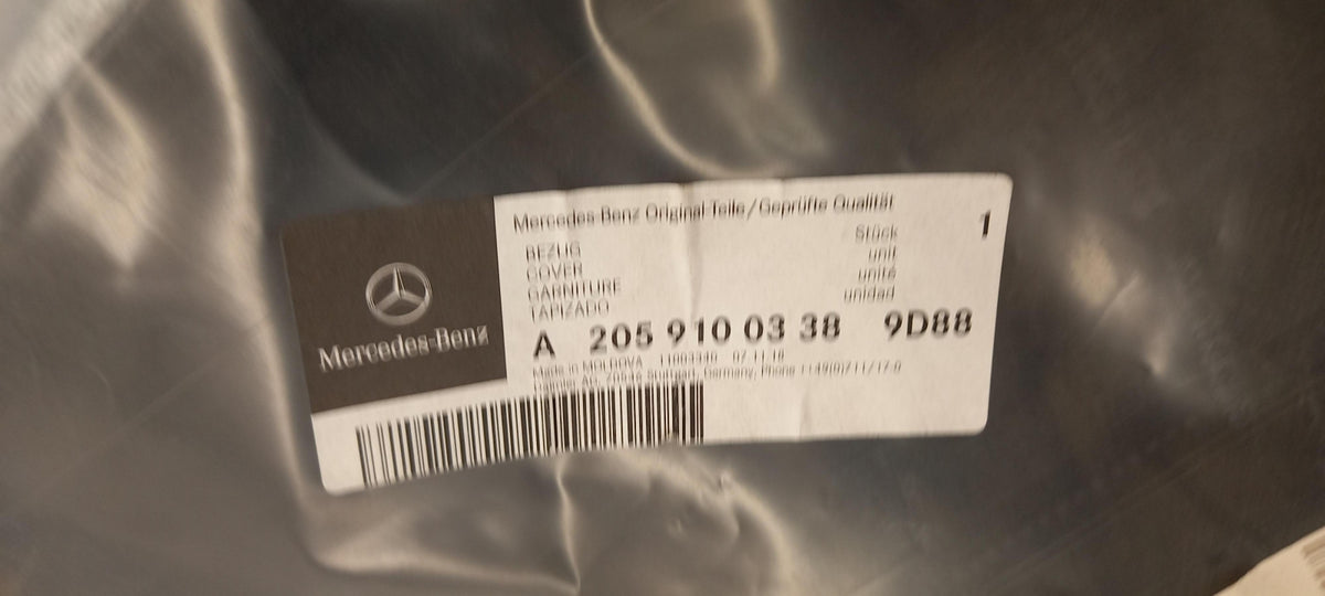 Original OE MERCEDES-BENZ Sitzbezug A20591003389D88