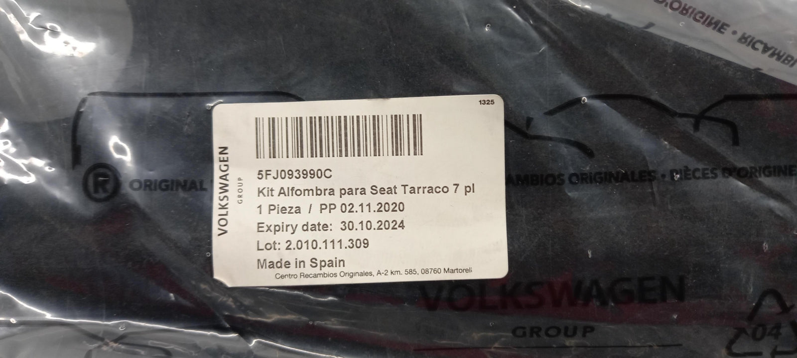 Original OE Volkswagen Erste Hilfe 5FJ093990C
