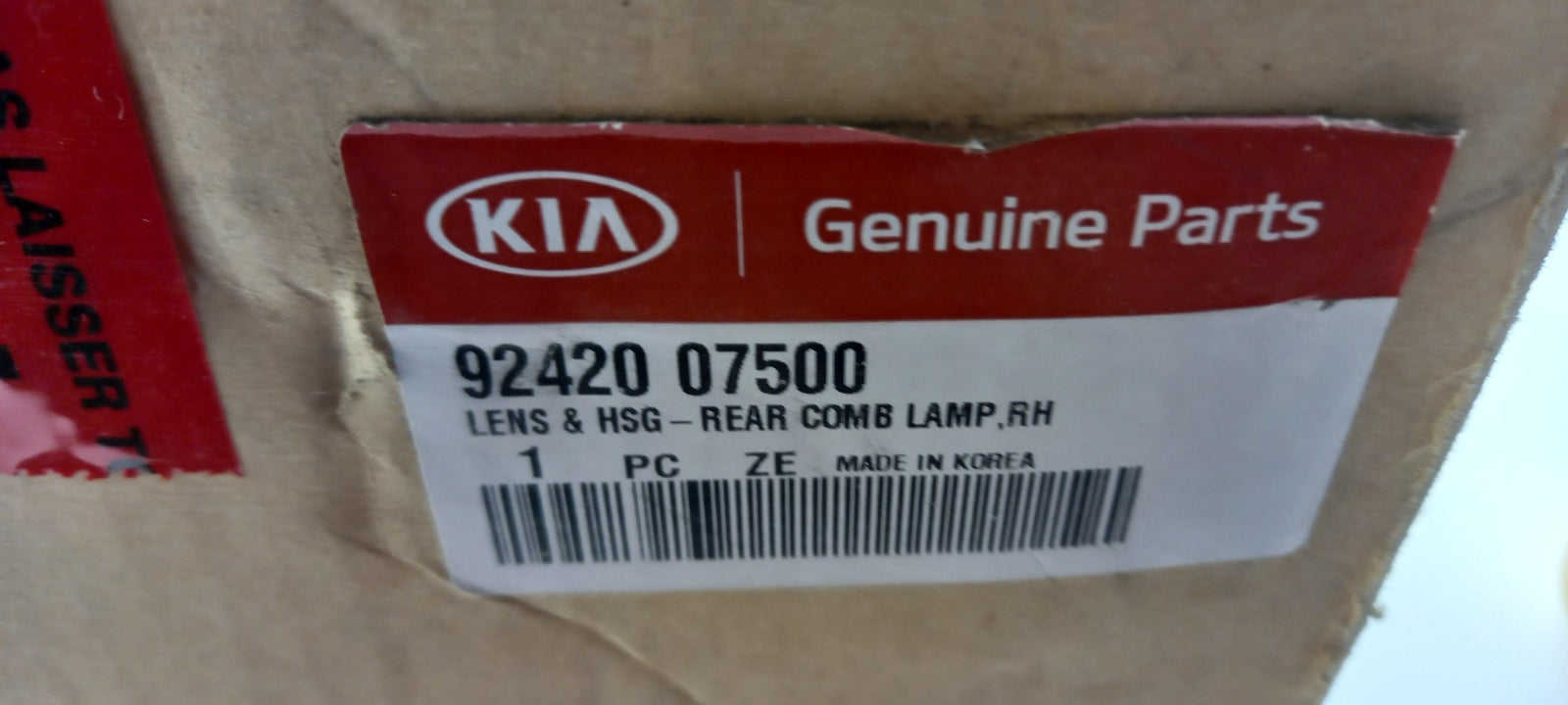 Original OE HYUNDAI/KIA Heckleuchte 9242007500