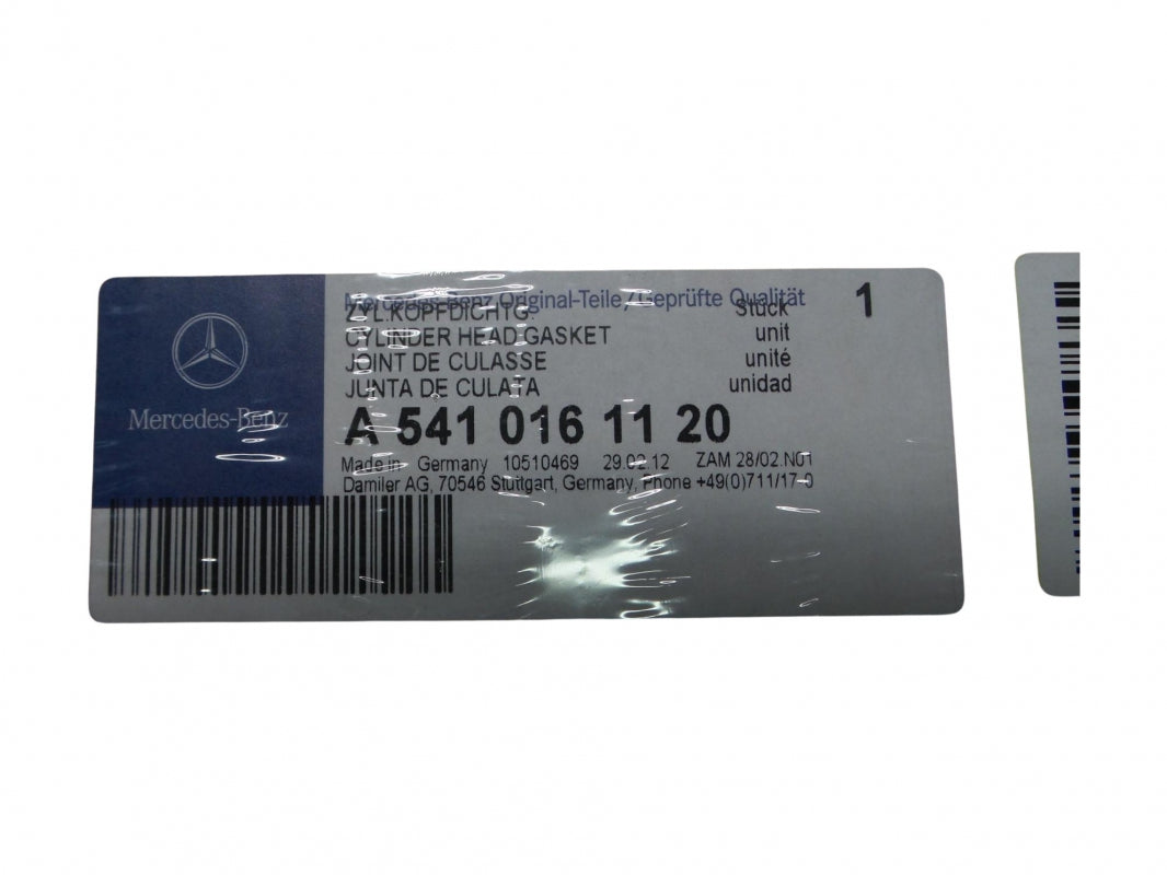 Original MERCEDES-BENZ Travego Actros Zylinderkopfdichtung A5410161120