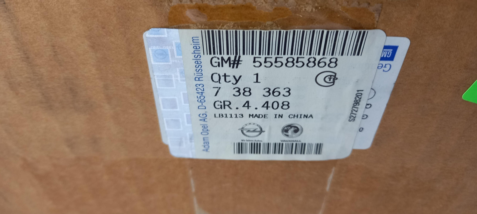 Original OE OPEL Schalthebel 55585868