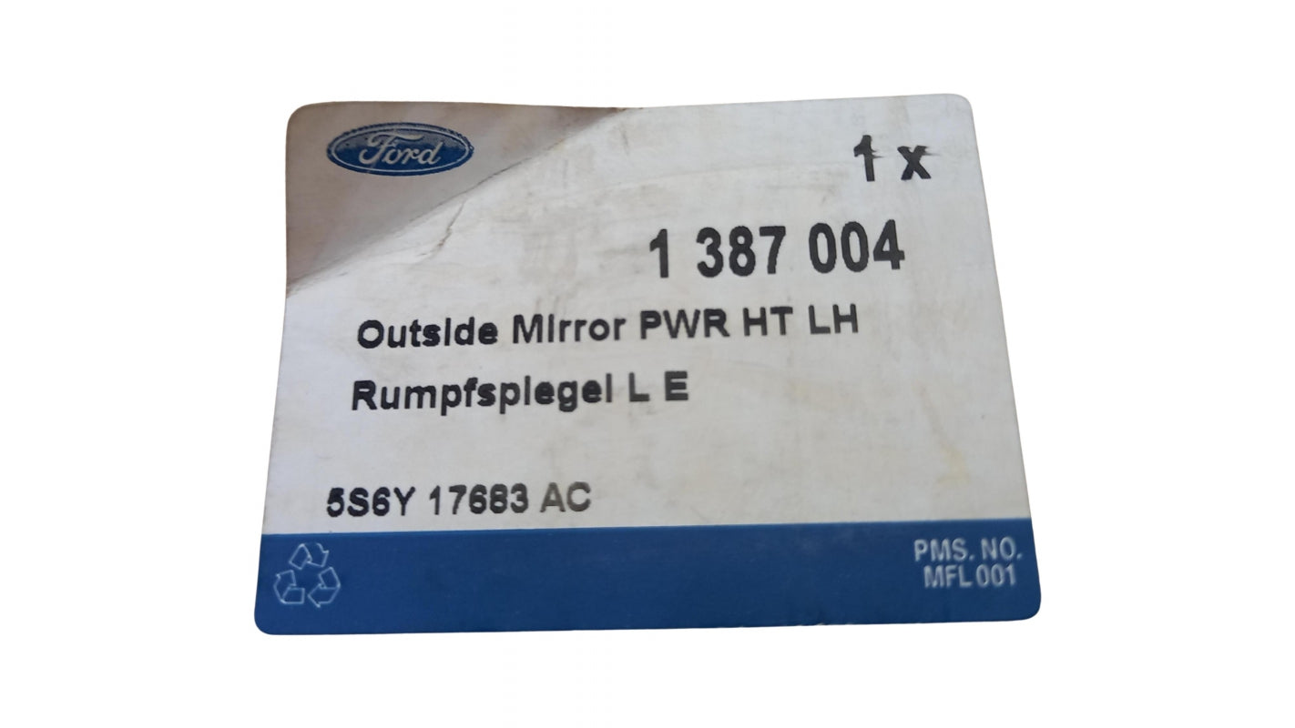 Original FORD Fiesta Mk6 Außenspiegel 5-Polig Links 1387004