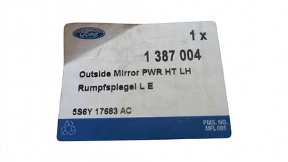 Original FORD Fiesta Mk6 Außenspiegel 5-Polig Links 1387004