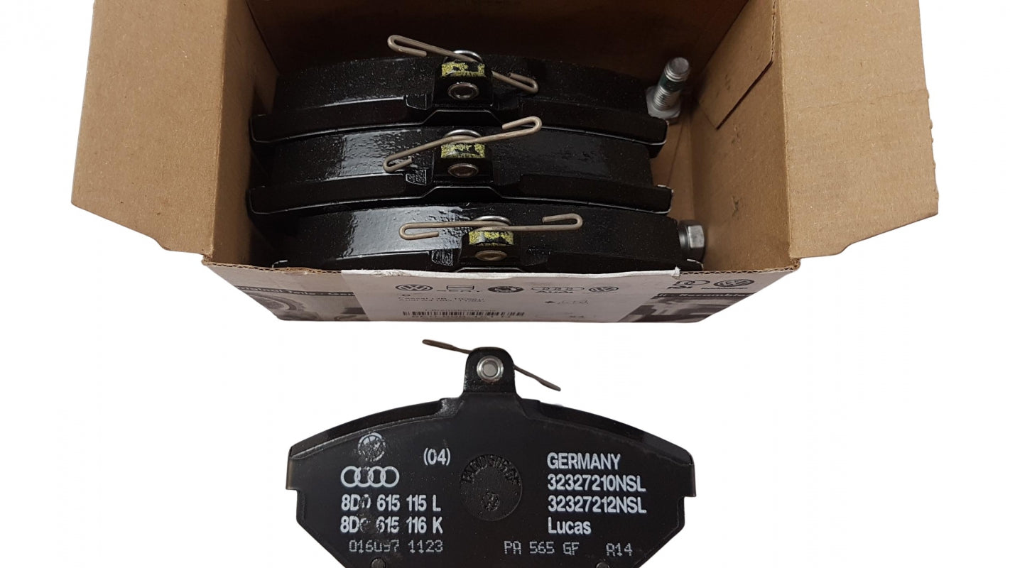 Original AUDI A4 VW Passat Bremsbeläge Bremsklötze 280X22mm vorne 8E0698151N