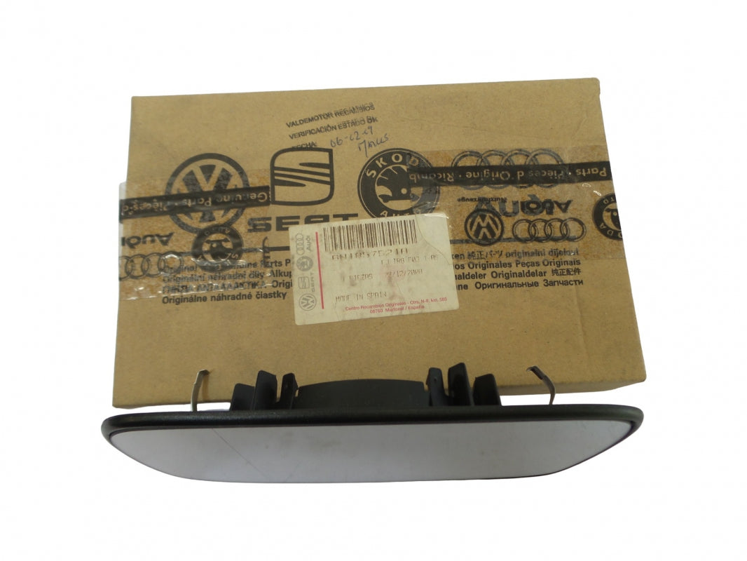 Original VW Polo '95-00 Außenspiegelglas asphärisch links 6N1857521A