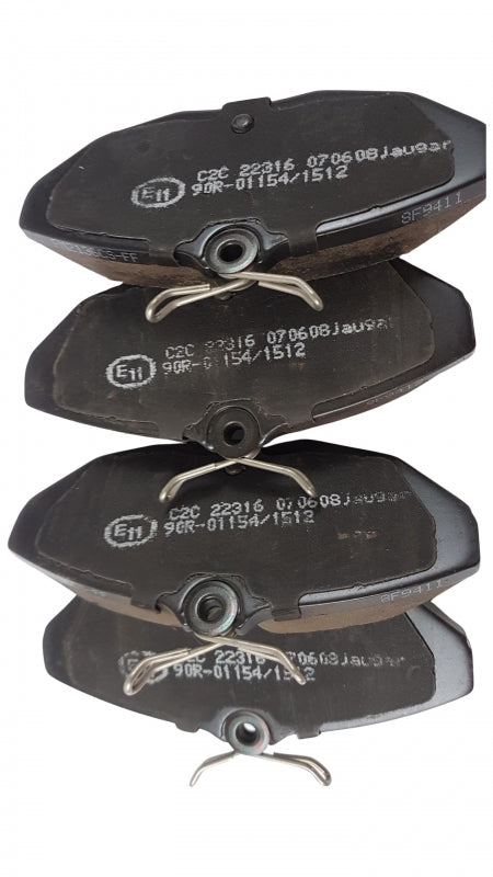 Original JAGUAR XJ X350 03-09 Bremsbeläge Bremsklötze hinten C2C22316