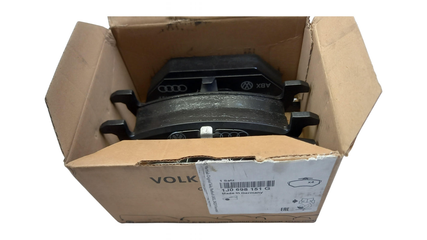 Original AUDI A2 A3 VW Golf Polo SKODA Octavia Bremsbeläge vorne 15" 1J0698151G