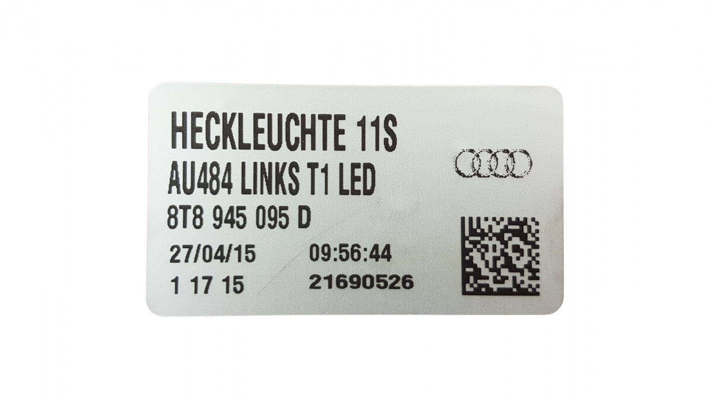 Original AUDI A5 I '07-'11 LED-Schlussleuchte aussen links 8T8945095D