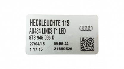 Original AUDI A5 I '07-'11 LED-Schlussleuchte aussen links 8T8945095D