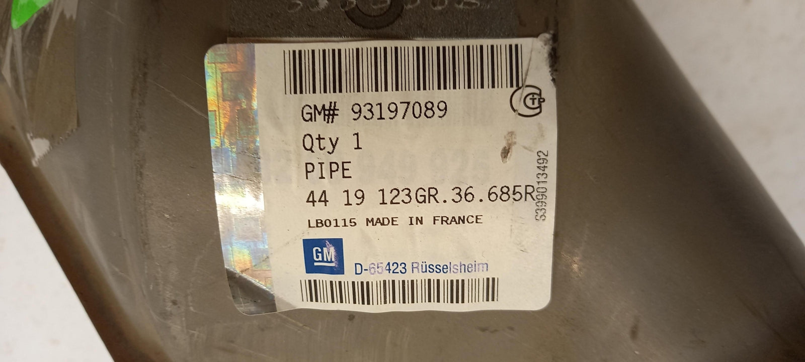 Original OE OPEL Katalysator 93197089
