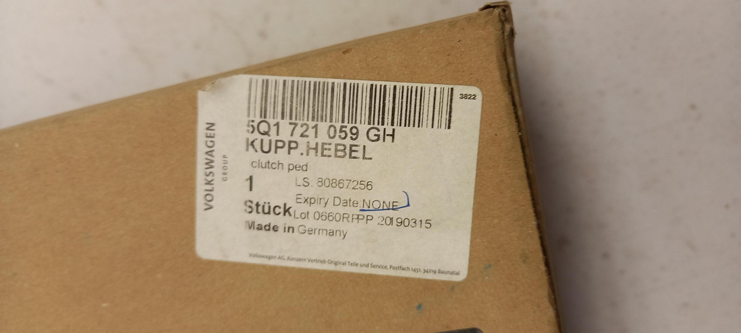 Original OE Volkswagen Kupplungspedal 5Q1721059GH