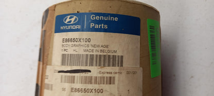 Original OE HYUNDAI/KIA Dekorfolie E86650X100