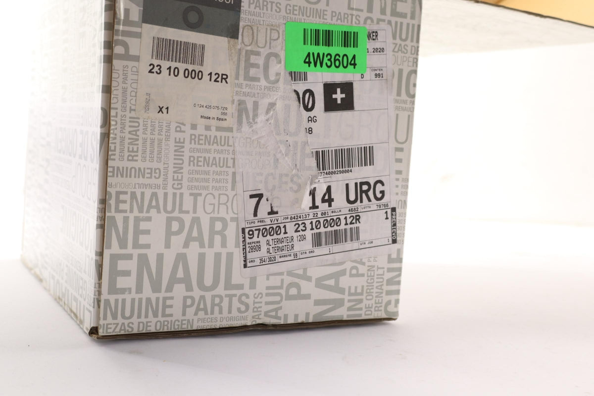 Original OE RENAULT Lichtmaschine 231000012R