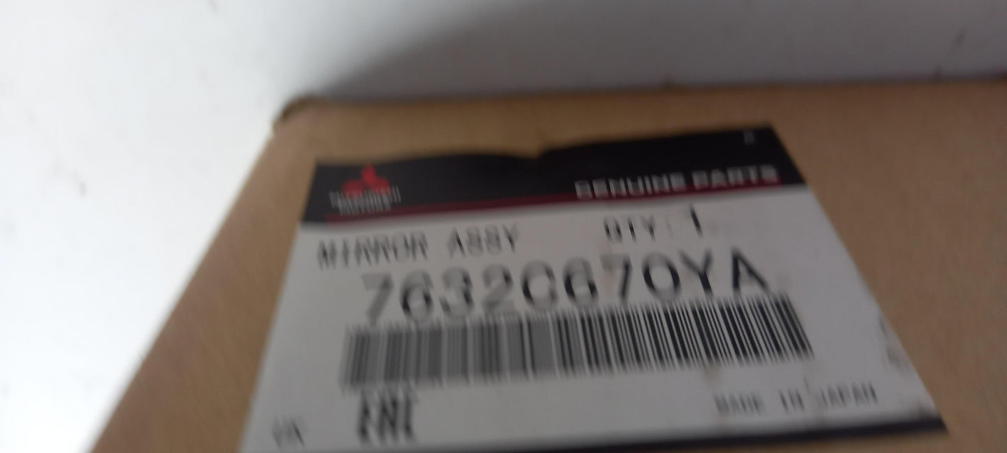 Original OE MITSUBISHI Außenspiegel 7632C670YA