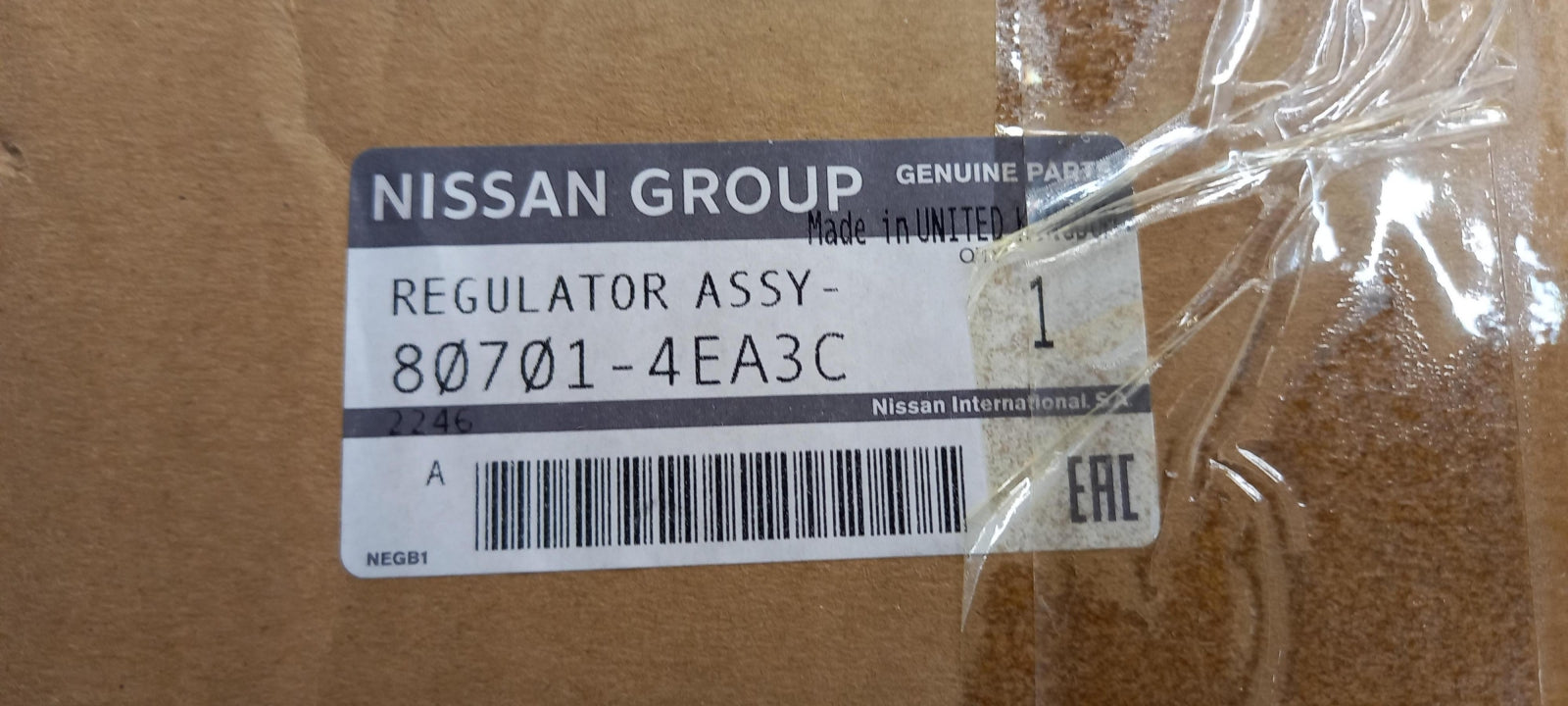 Original OE NISSAN Fensterheber 807014EA3C