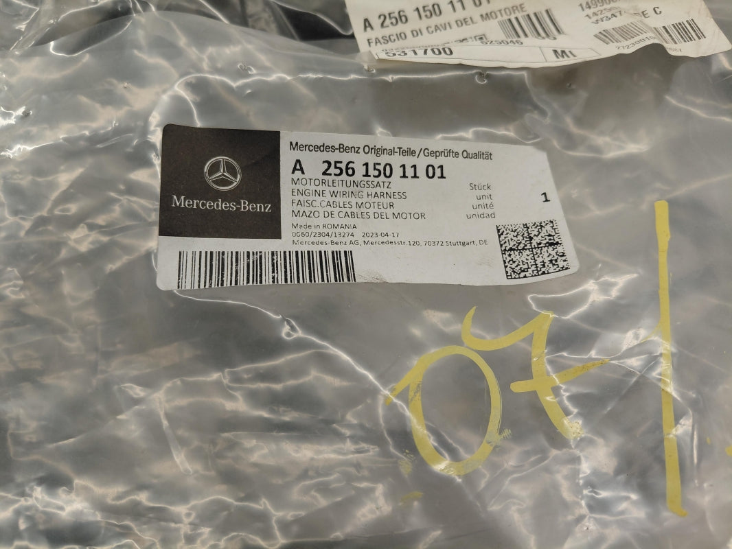 Original OE MERCEDES-BENZ Motor Kabelbaum A2561501101