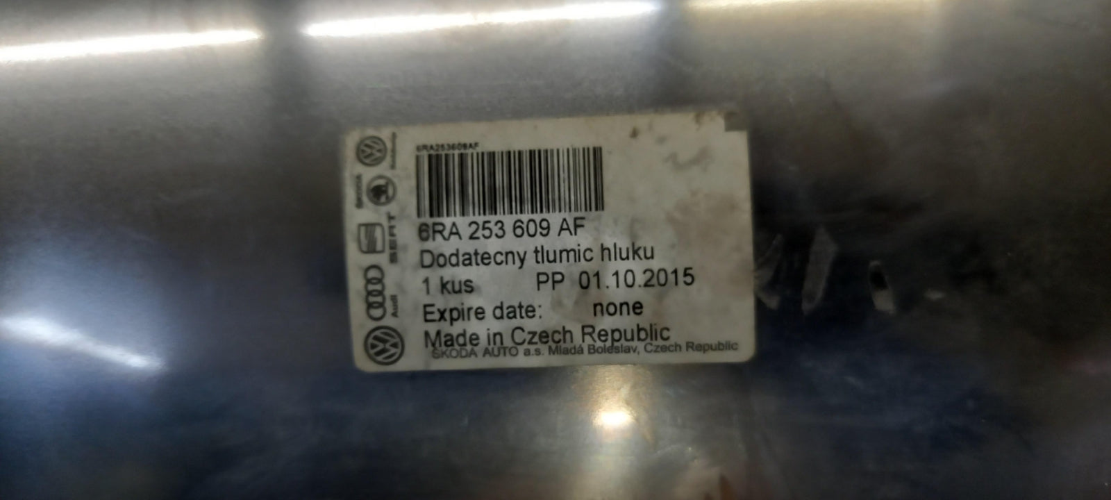 Original OE Volkswagen Abgasanlage Schalldämpfer 6RA253609AF