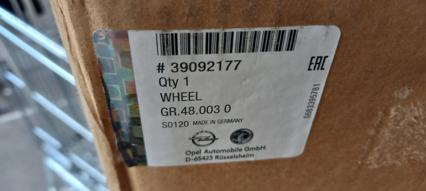 Original OE OPEL Felge 39092177
