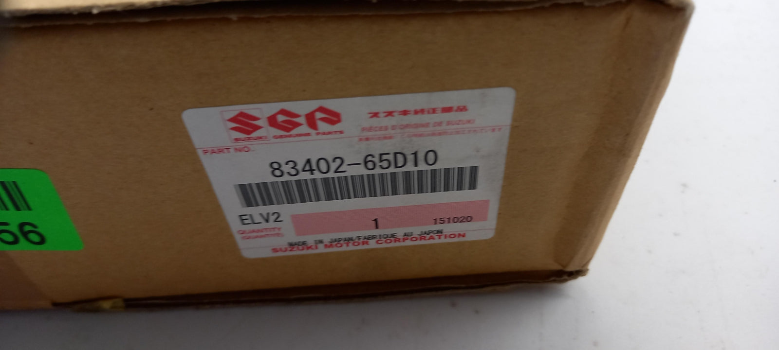 Original OE SUZUKI Fensterheber 8340265D10000