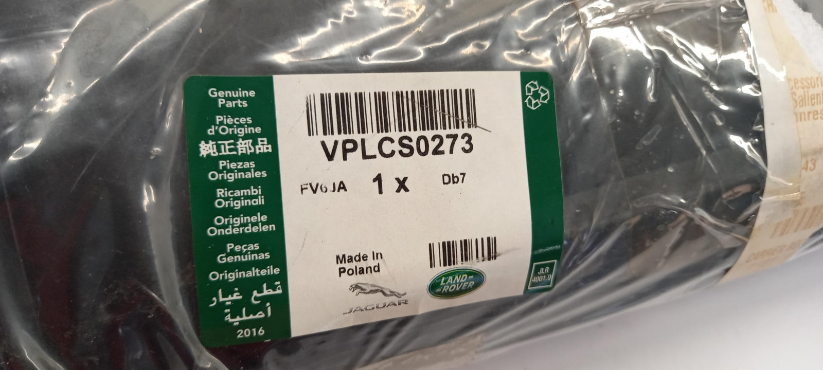 Original OE LAND ROVER Kofferraummatte VPLCS0273