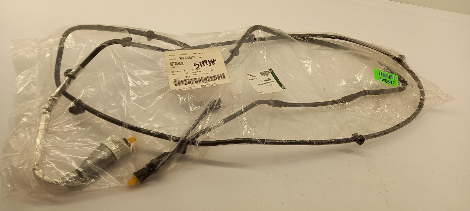 Original OE JAGUAR Leitung T4A6804