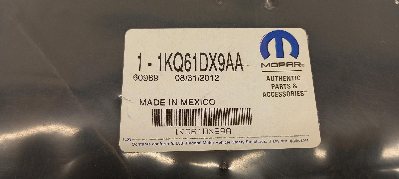 Original OE FIAT Abdeckung K1KQ61DX9AA