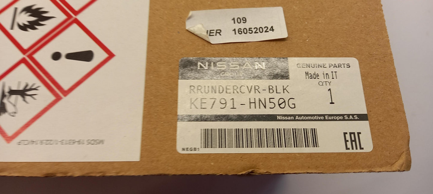 Original OE NISSAN Stoßfängerabdeckung KE791HN50G