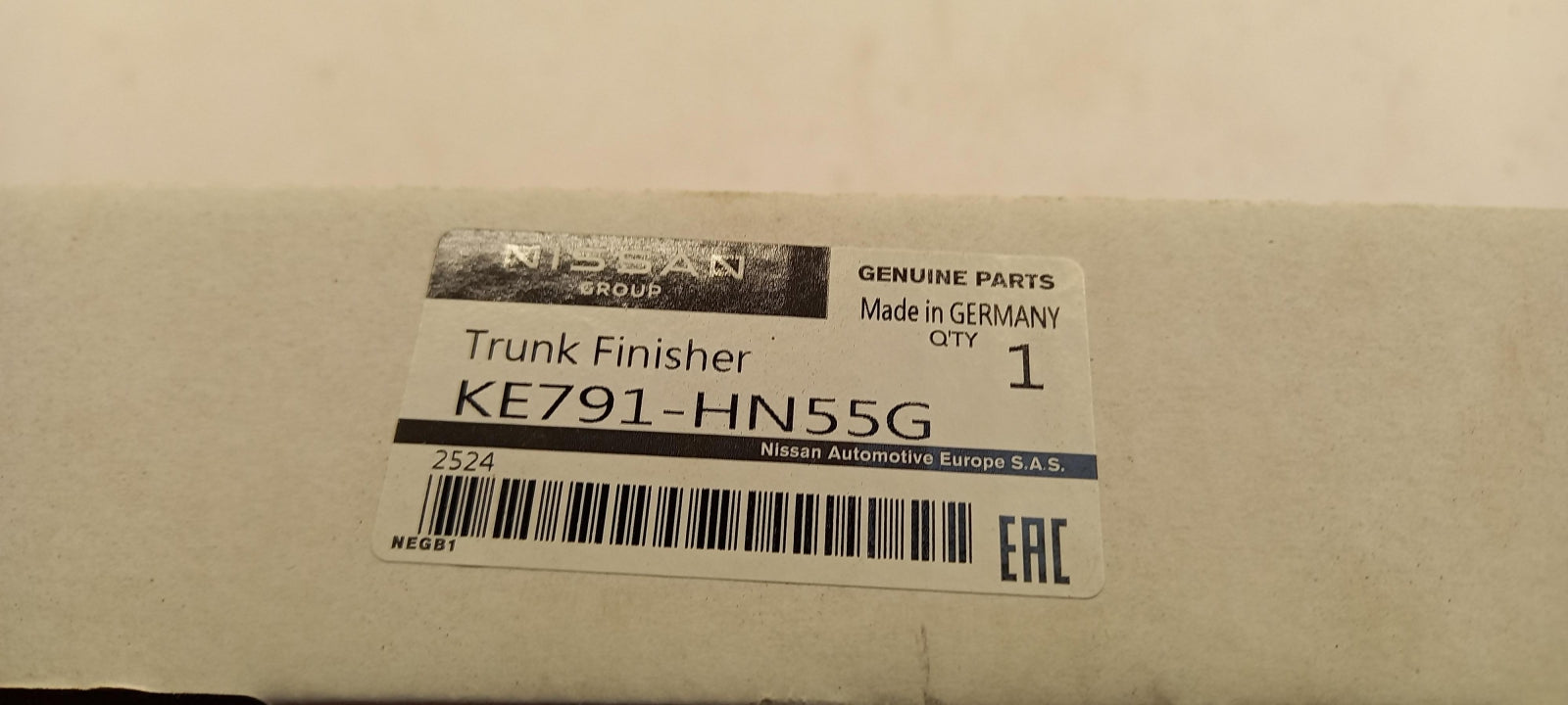 Original OE NISSAN Kofferraumverkleidung KE791HN55G