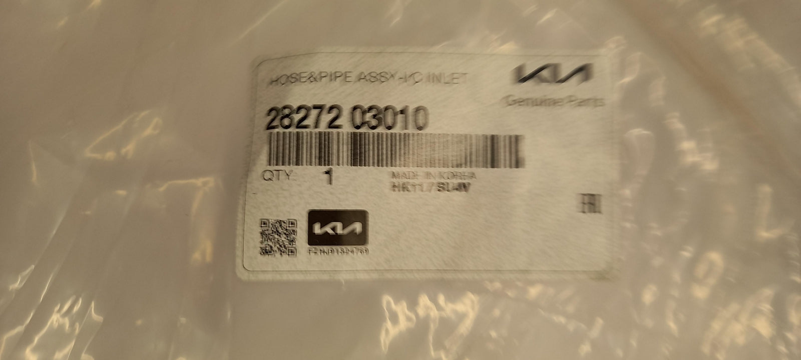 Original OE HYUNDAI/KIA Ladeluftschlauch 2827203010